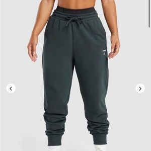 Women’s Gymshark GS Power Joggers Color Teal Size Large